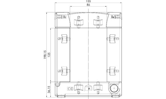 MBS Transformateur de courant KBU